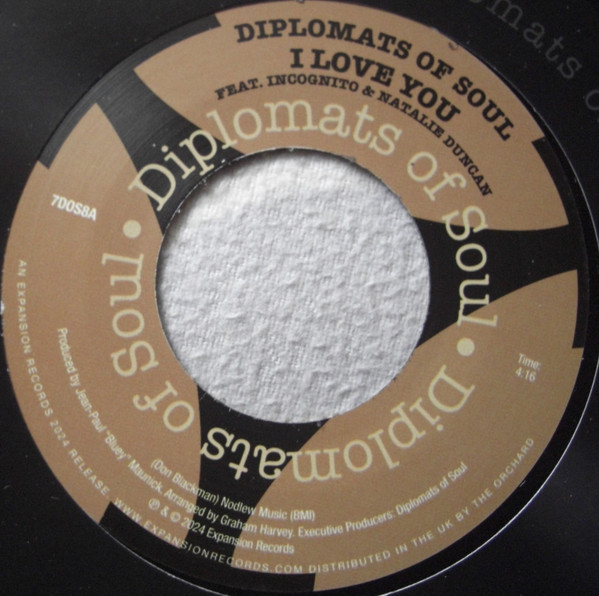 7DOS8.jpg DIPLOMATS OF SOUL - I LOVE YOU / TEACHERMAN - Image 1