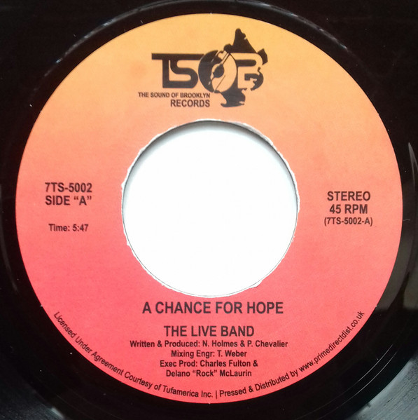 7TS5002.jpg The Live Band - A Chance For Hope - Image 1