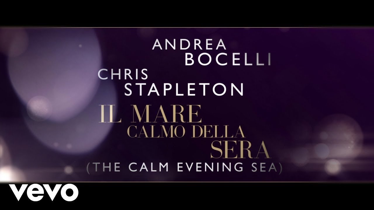 8226409.jpg Andrea Bocelli - Il Mare Calmo Della Sera Vinyl Record - Image 1