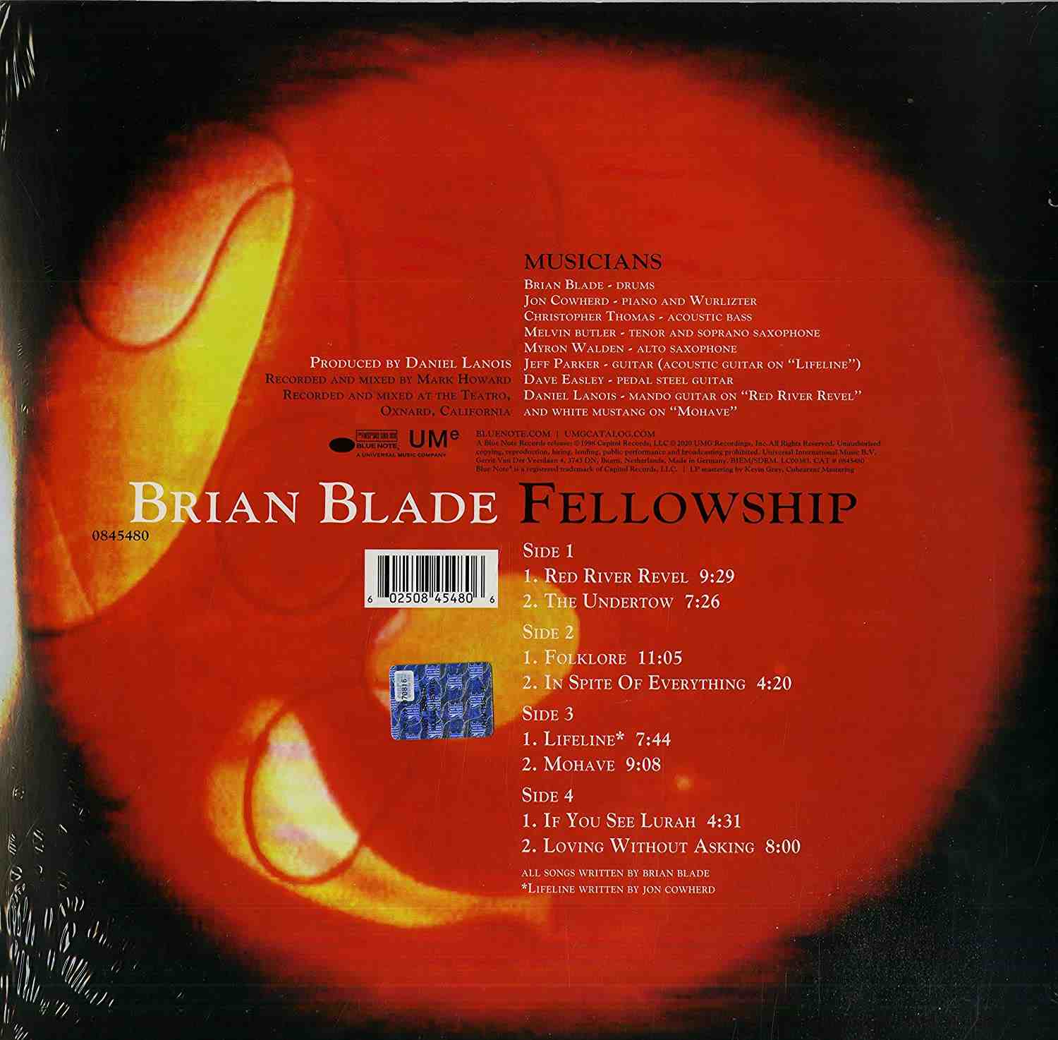 845480.jpg Brian Blade - Brian Blade Fellowship Vinyl Record - Image 1
