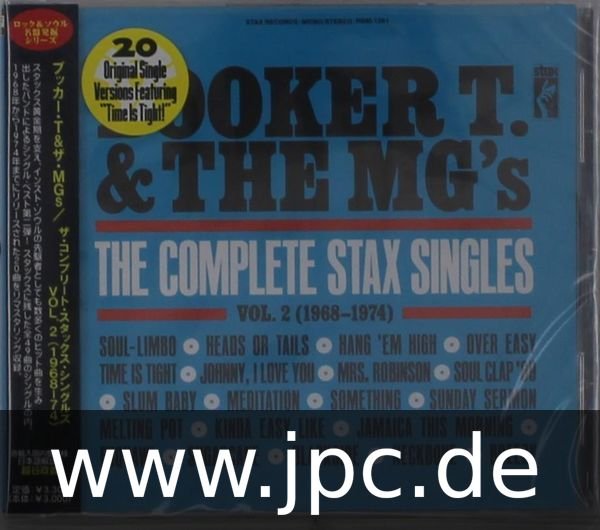 848064012801.jpg BOOKER T & THE MGS - Complete Stax Singles Vol. 2 1968 1974 (Powder Blue Vinyl) Vinyl Record - Image 1