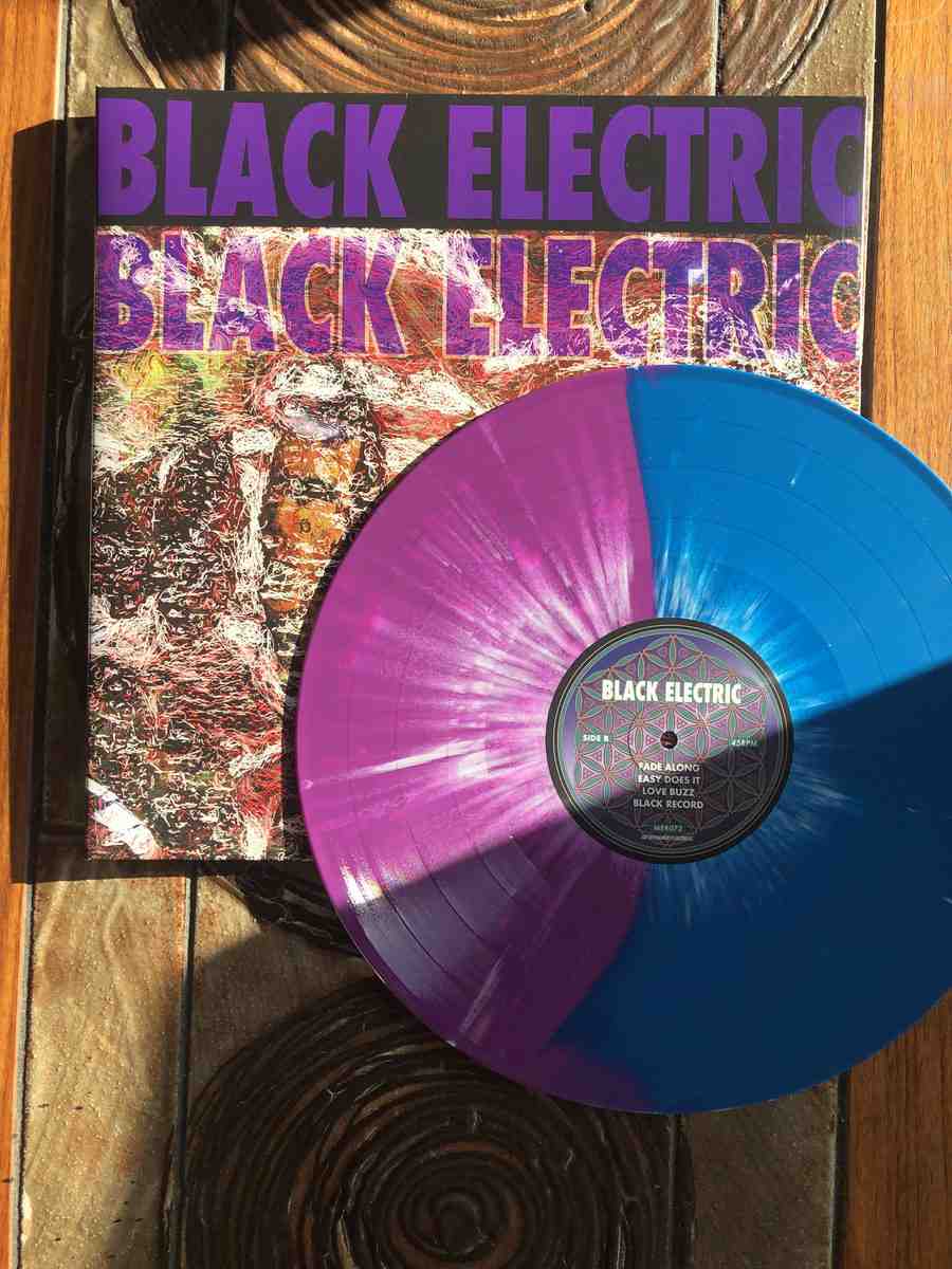 884388803114.jpg BLACK ELECTRIC - Black Electric (Purple/Blue With Splatter Vinyl) Vinyl Record - Image 1