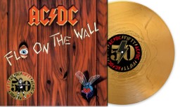 9-1.jpg AC/DC - Fly On The Wall (50th Anniversary Gold Color Vinyl) Vinyl Record - Image 1