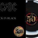 AC/DC - Back In Black (1LP  BLACK WHITE SWIRL 2024) Vinyl Record