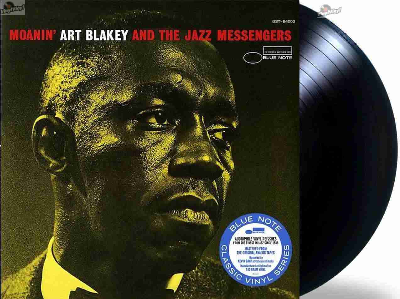 950623.jpg ART BLAKEY & THE JAZZ MESSENGERS - Moanin (Limited Transparent Red Vinyl) Vinyl Record - Image 1