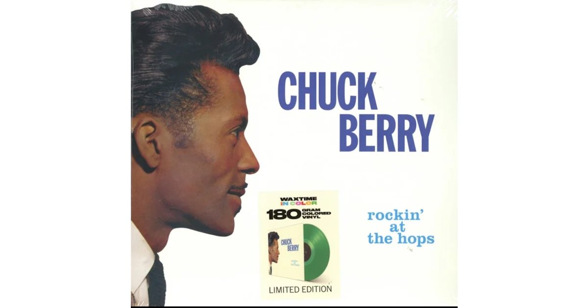 950649.jpg CHUCK BERRY - Rockin At The Hops (Limited Transparent Green Vinyl) Vinyl Record - Image 1