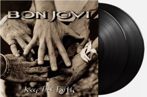 98.jpg Bon Jovi - Keep The Faith Vinyl Record - Image 1