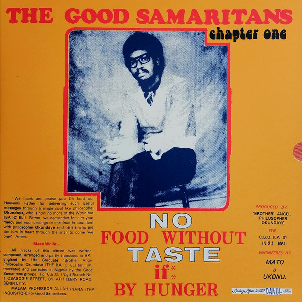 AADE020.jpg THE GOOD SAMARITANS - NO FOOD WITHOUT TASTE IF BY HU - Image 1