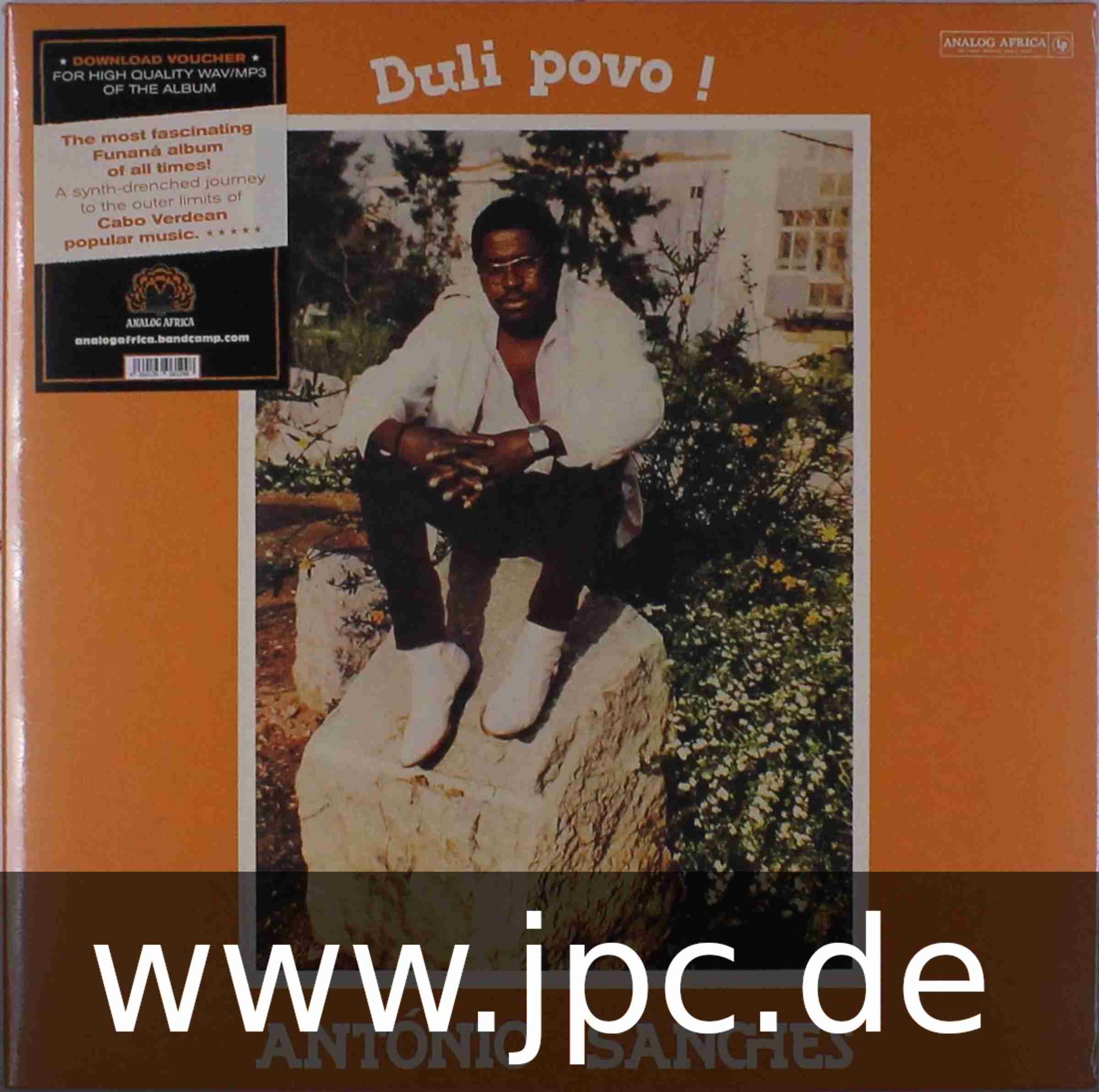 AADE08.jpg ANTONIO SANCHES - BULI POVO! (RSD 2018) Vinyl Record - Image 1