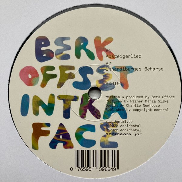 ACJ180.jpg Berk Offset - Intraface Vinyl Record - Image 1