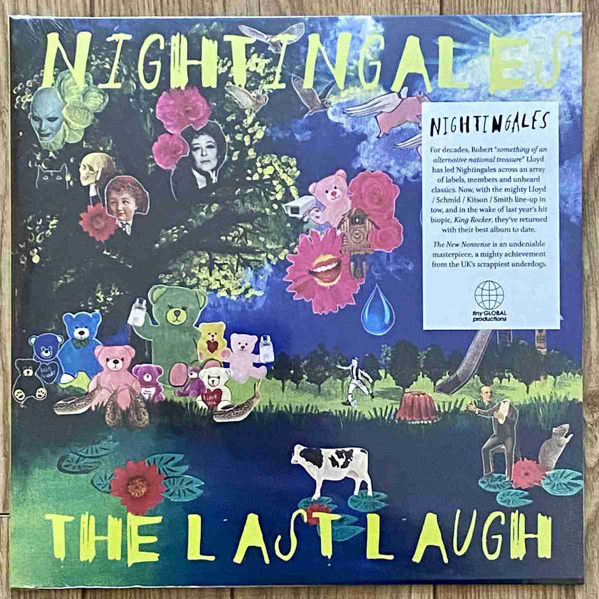 AGR030.jpg CRADLE - LAST LAUGH / LIVING MACHINE Vinyl Record - Image 1