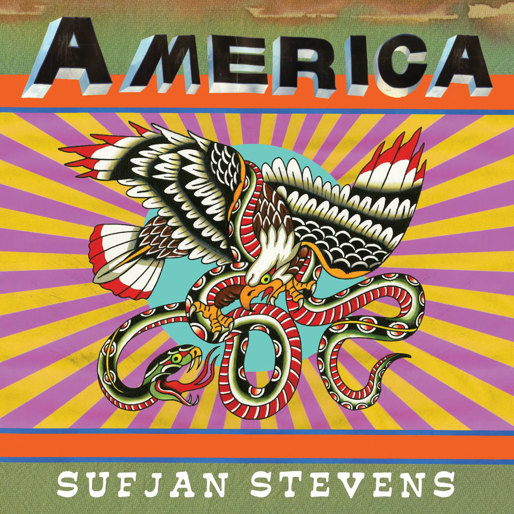 AKR394LP.jpg SUFJAN STEVENS - AMERICA - Image 1