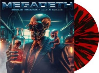 ANGEL030LPSE.jpg MEGADETH - Holy Wars - Live 2000 (Red/Black Splatter Vinyl) Vinyl Record - Image 1