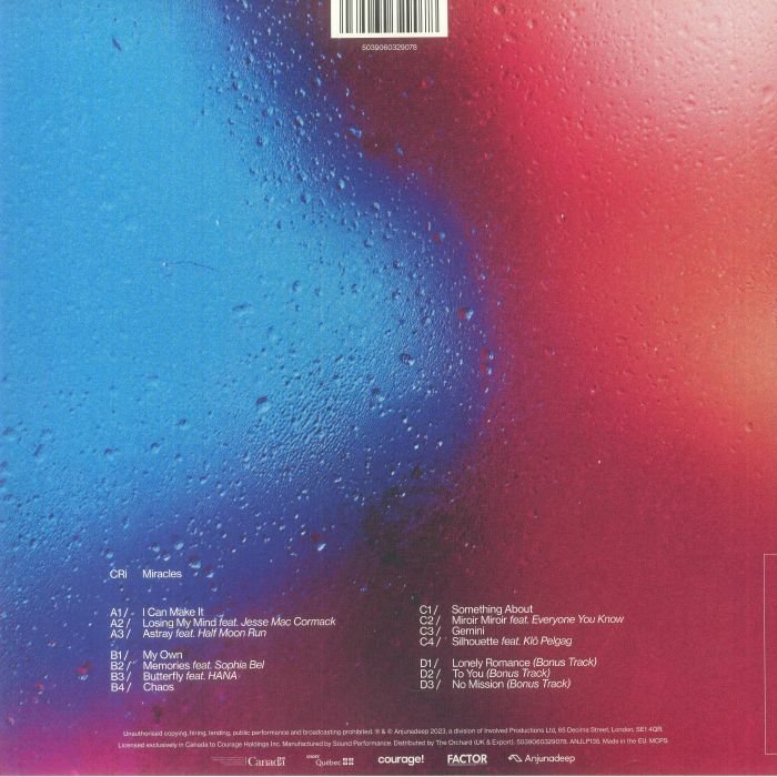 ANJLP135.jpg CRI - MIRACLES Vinyl Record - Image 1
