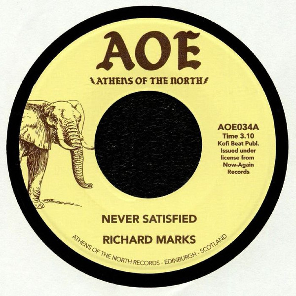 AOE034.jpg Richard Marks - Never Satisfied - Image 1