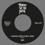 Ben White - I Would Have To Be A Fool Vinyl Record