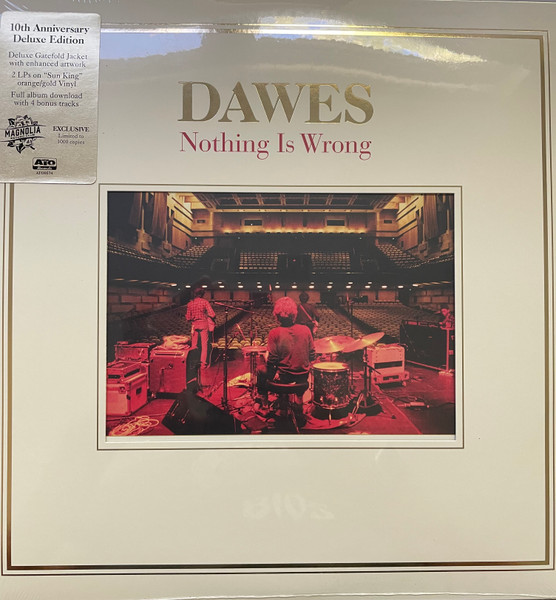ATO0574LPX.jpg DAWES - NOTHING IS WRONG (10TH ANNIVERSARY DELUXE EDIT - Image 1