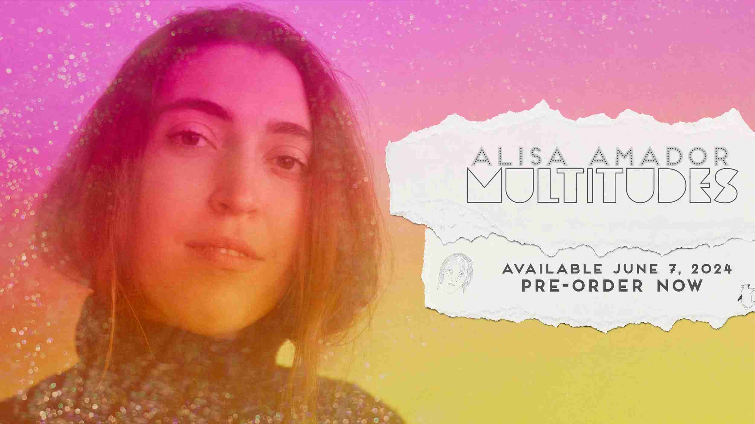 AZ001.jpg ALISA AMADOR - MULTITUDES Vinyl Record - Image 1
