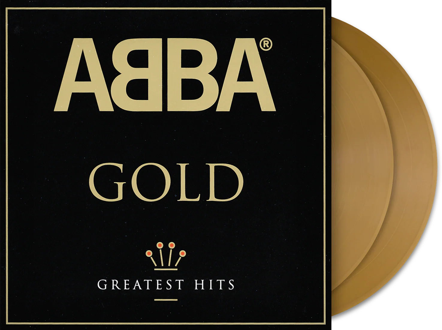 Abba-Gold-Gold-LP.webp ABBA Gold (2LP GOLD) Vinyl - Image 1
