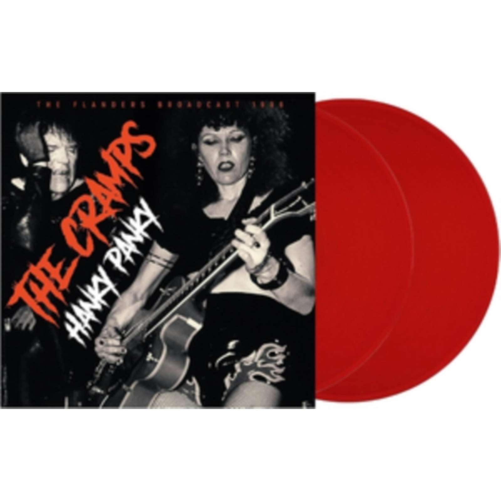 BAU017LP.jpg CRAMPS - Hanky Panky (Red Vinyl) Vinyl Record - Image 1