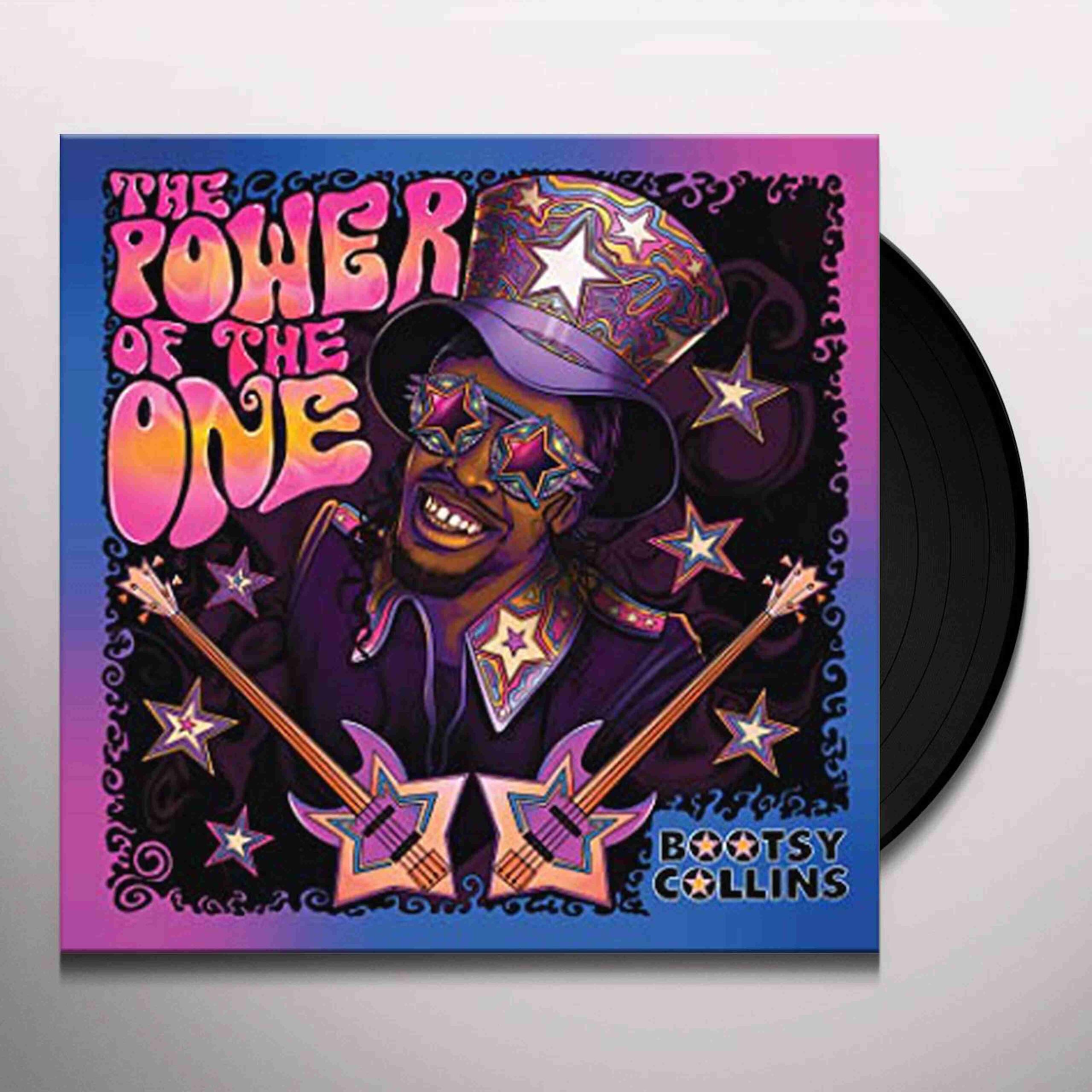 BC-TPOTO-F-scaled-1.jpg BOOTSY COLLINS - The Power Of One LP & Figure Bundle Vinyl Record - Image 1