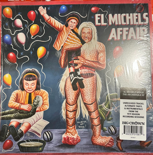 BCR106LP.jpg EL MICHELS AFFAIR - THE ABOMINABLE EP - Image 1