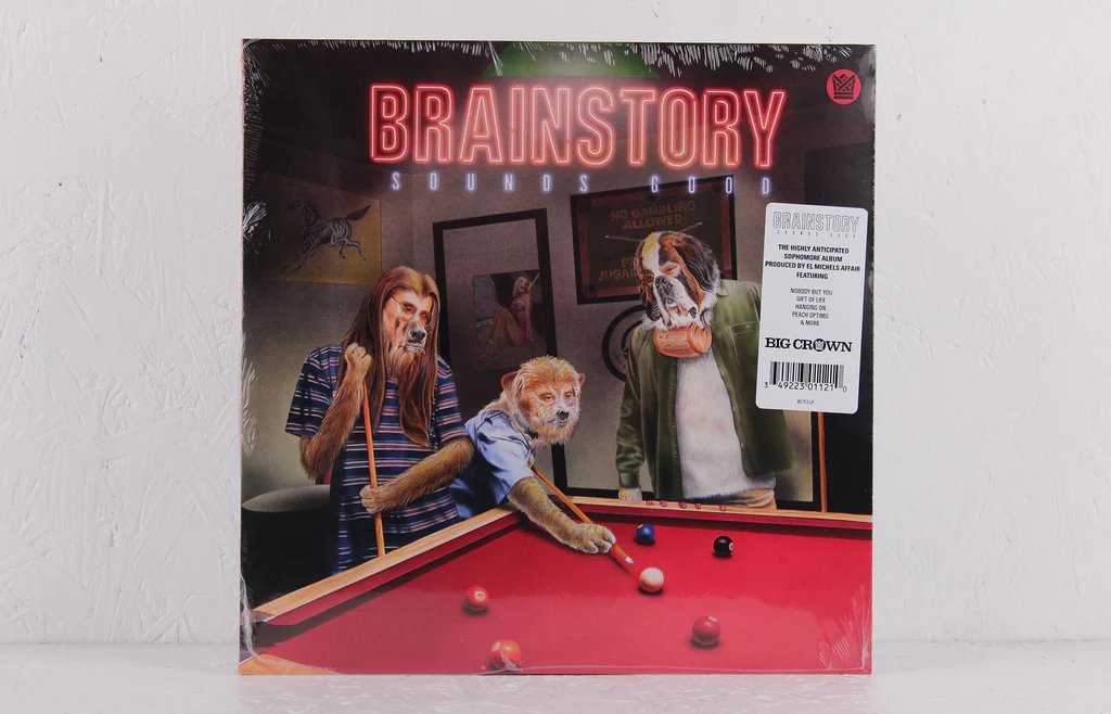 BCR112LP.jpg BRAINSTORY - SOUNDS GOOD Vinyl Record - Image 1