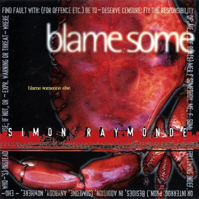 BELLA001V.jpg SIMON RAYMONDE - BLAME SOMEONE ELSE - Image 1
