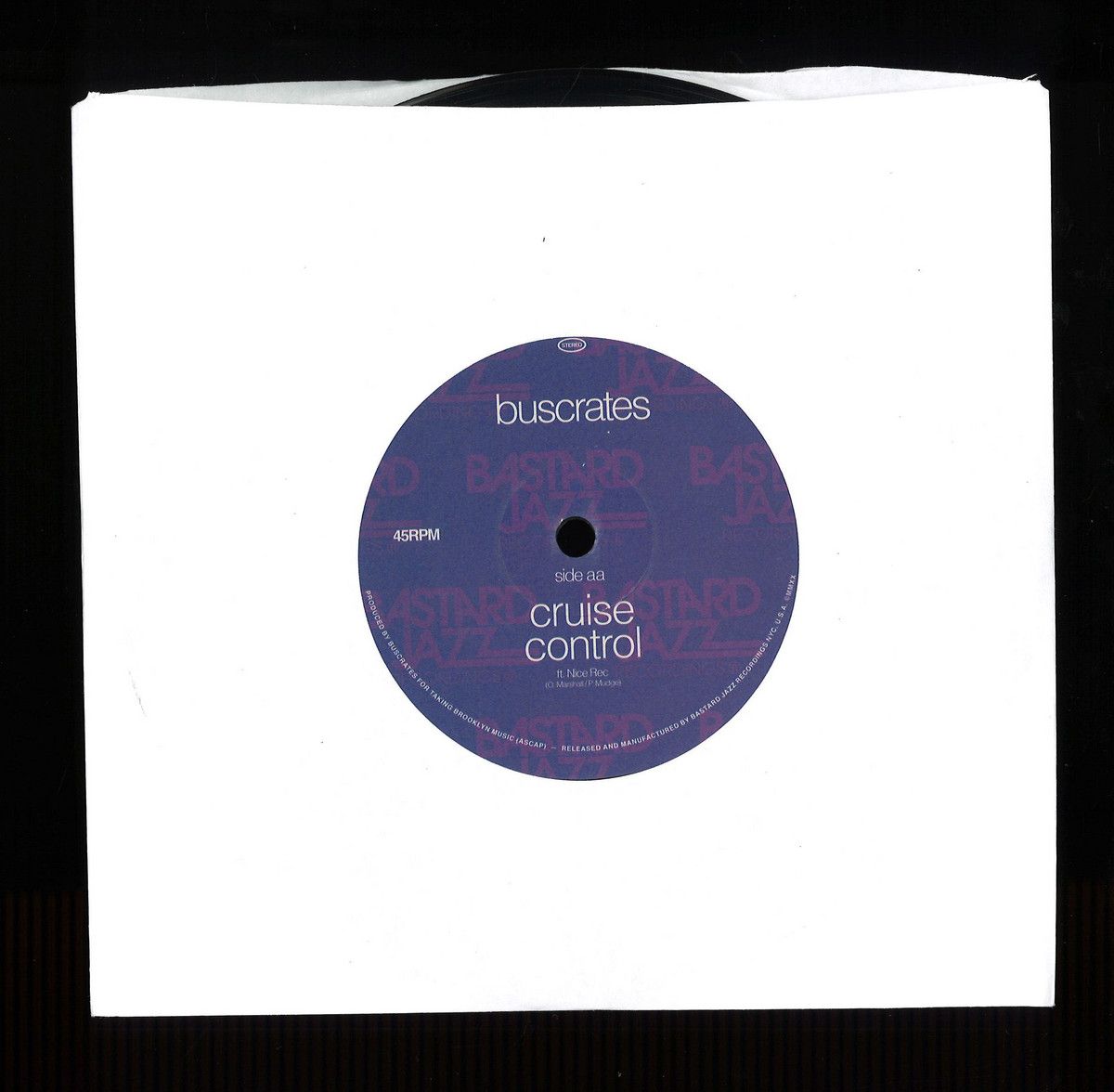 BJ731.jpg Buscrates - Lost & Found / Cruise Control Vinyl Record - Image 1