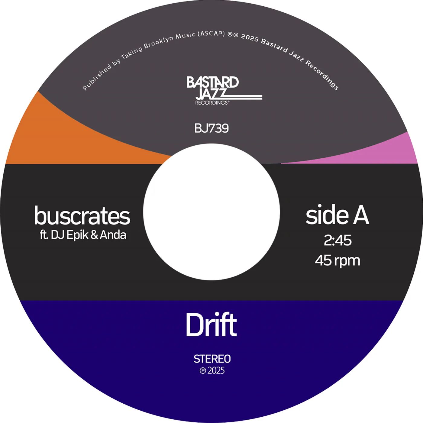 BJ739.jpg BusCrates - Drift / Altitude 7" Vinyl Record - Image 1