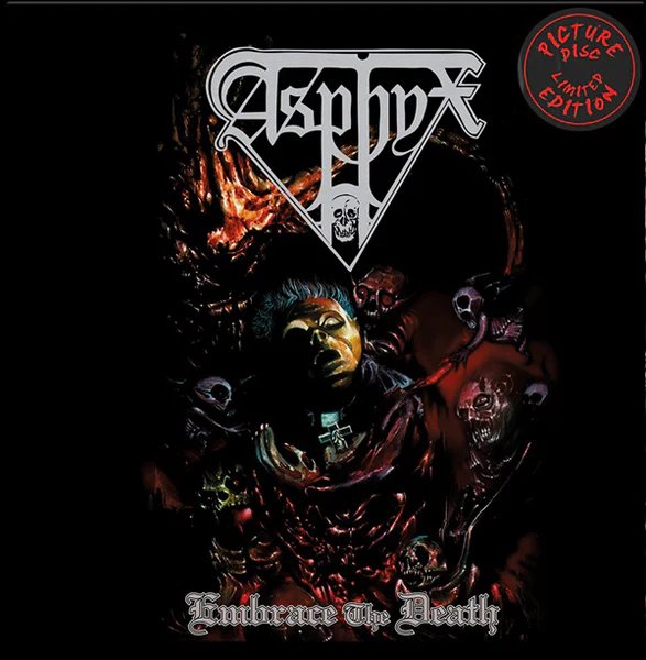 BLACK149LPPIC.jpg ASPHYX - Embrace The Death Vinyl Record - Image 1
