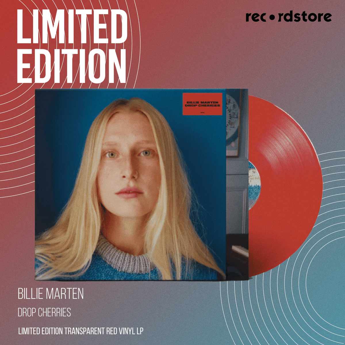 BMDCH3.jpg Billie Marten - Drop Cherries Vinyl Record - Image 1