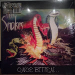SNAKES - Once Bitten... (Clear Splatter Vinyl) (Indie Crystal Exclusive)