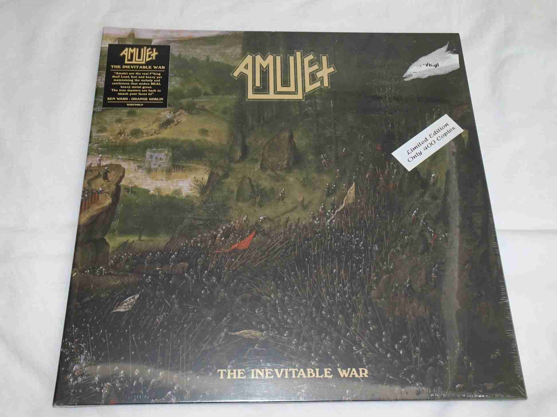 BOBV540LP.jpg AMULET - The Inevitable War Vinyl Record - Image 1