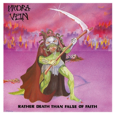 BOBV888LP.jpg HYDRA VEIN - Rather Death Than False Of Faith (Clear/Purple Splatter Vinyl) - Image 1