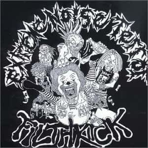BOBV915LPLTD.jpg EXTREME NOISE TERROR / FILTHKICK - In It For Life (Clear Vinyl) - Image 1