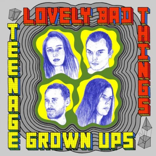 BRGR1028LP.jpg LOVELY BAD THINGS - Teenage Grown Ups Vinyl Record - Image 1