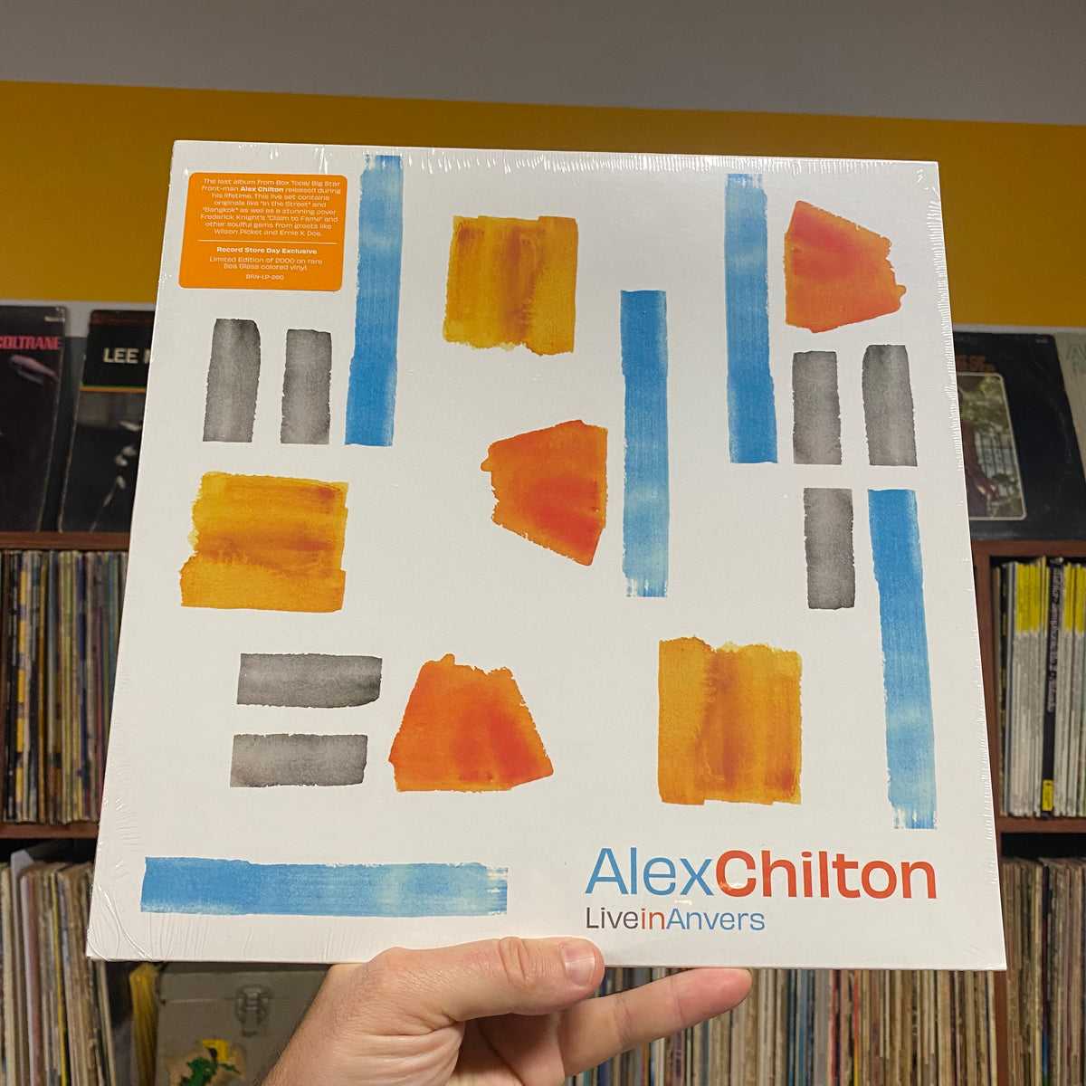 BRN260LP.jpg ALEX CHILTON - LIVE AT ANVERS Vinyl Record - Image 1