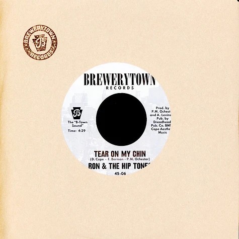 BTOWN06.jpg RON & THE HIP TONES - TEAR ON MY CHIN B/W PEOPLE (FEAT. URSULA RUCKER) - Image 1