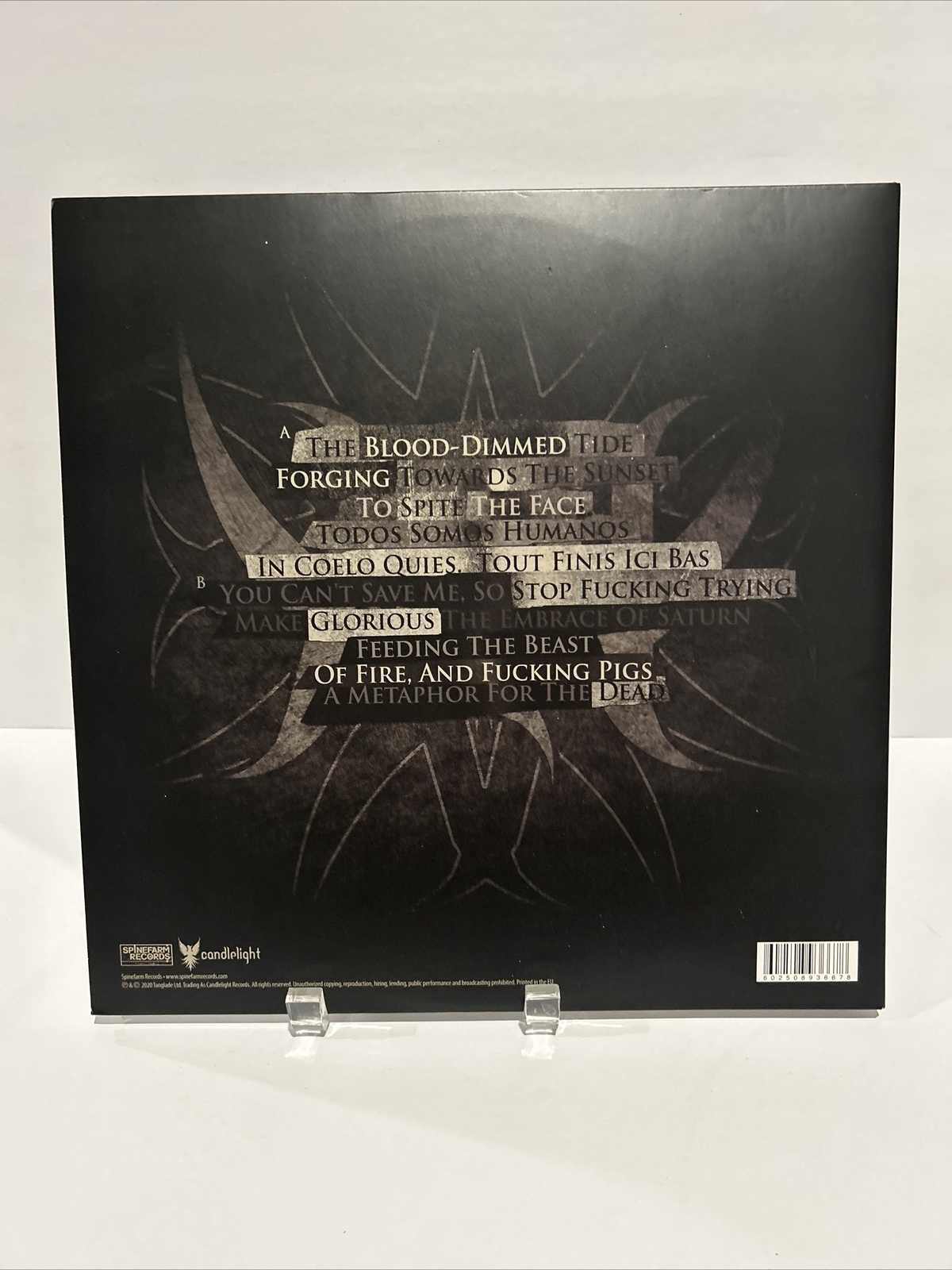 CANDLE893667.jpg ANAAL NATHRAKH - VANITAS Vinyl Record - Image 1