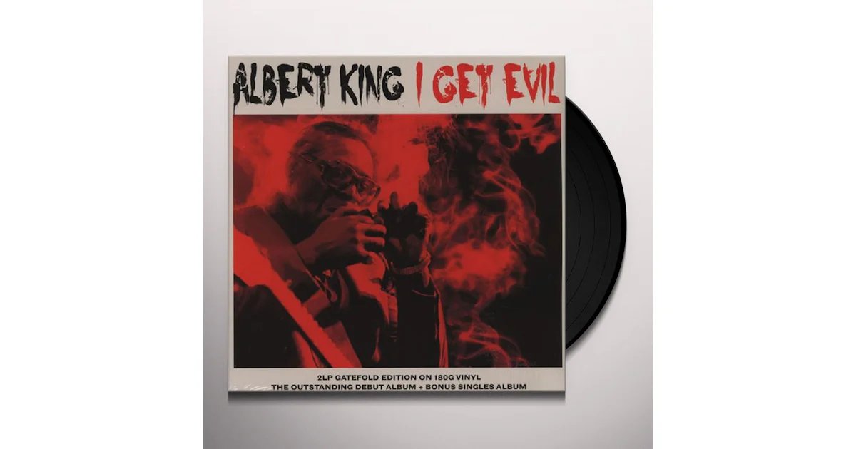 CATLP224.jpg ALBERT KING - I Get Evil Vinyl Record - Image 1