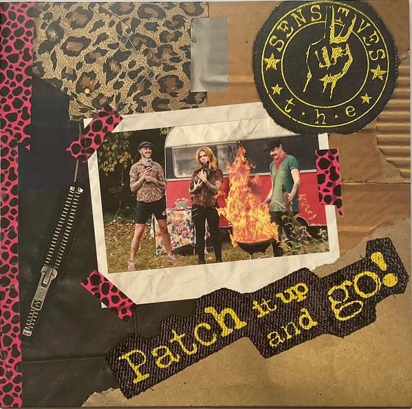 CG158379LP.jpg SENSITIVES - Patch It Up And Go (Limited Yellow/Black Marble Vinyl) - Image 1