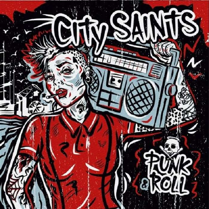 CG163034LP.jpg CITY SAINTS - Punk & Roll Vinyl Record - Image 1