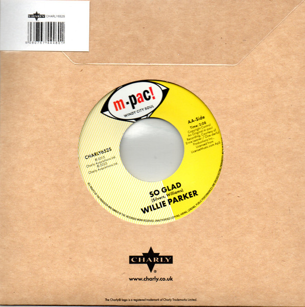 CHARLY652S.jpg HAROLD BURRAGE / WILLIE PARKER - Mountain Of Soul / So Glad - Image 1