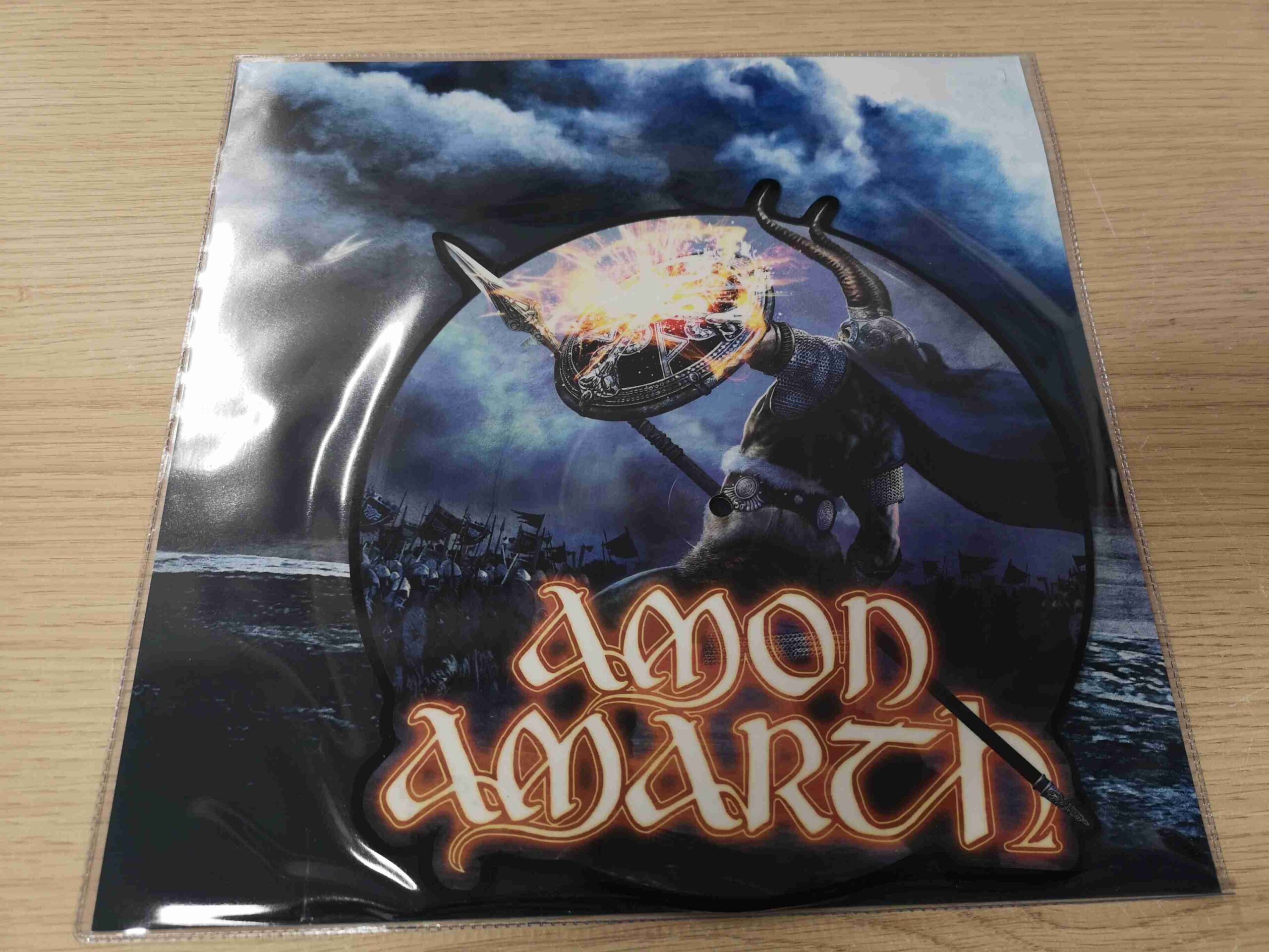 CHURCH034-scaled-1.jpg AMON AMARTH - Warriors Of The North (Shaped Picture Disc) Vinyl Record - Image 1