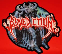 CHURCH100.jpg BENEDICTION - Painted Skulls (Shaped Picture Disc) Vinyl Record - Image 1