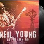 NEIL YOUNG - Live At Farm Aid Vinyl Record