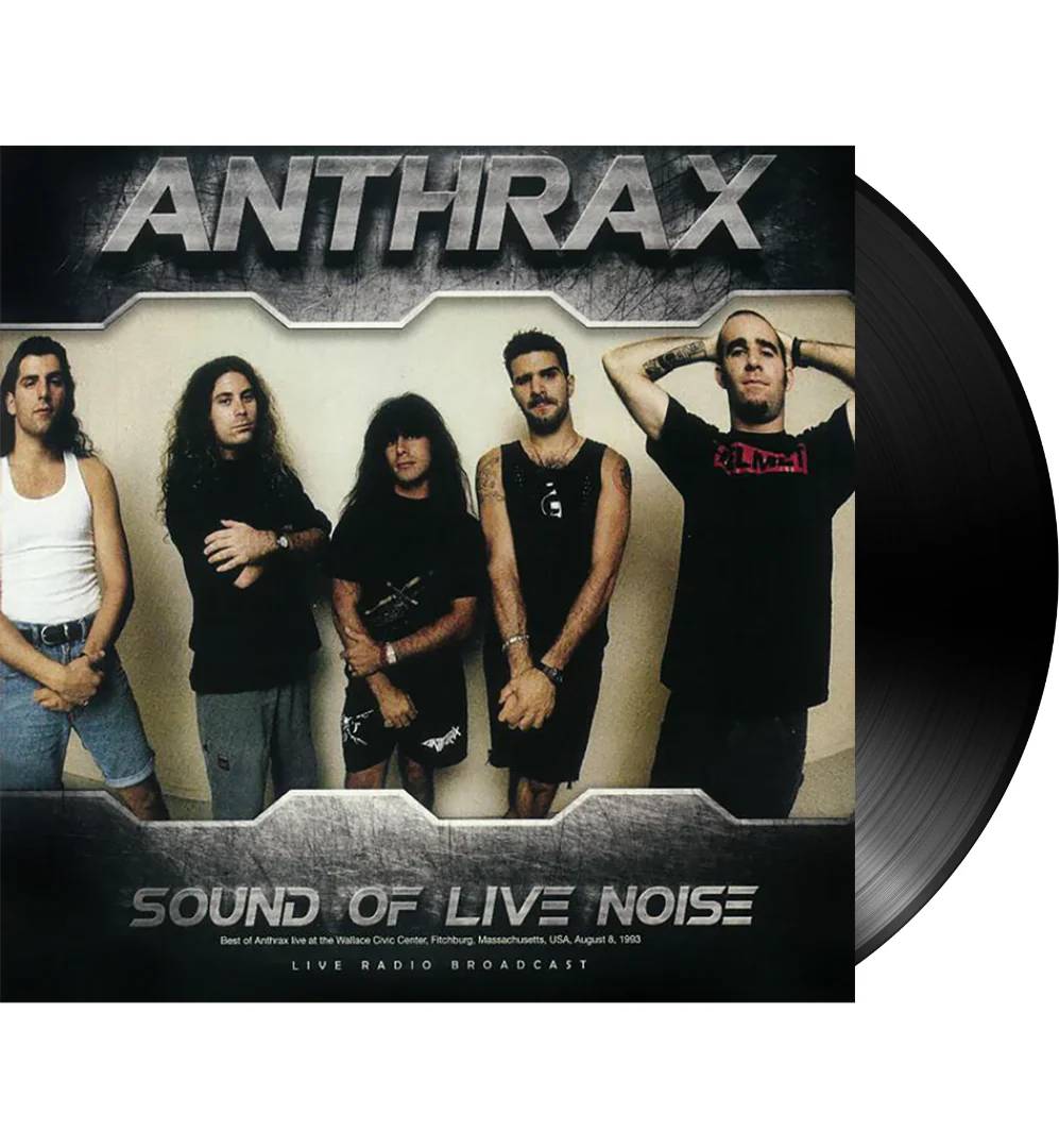 CL87702.jpg ANTHRAX - Sound Of Live Noise Vinyl Record - Image 1