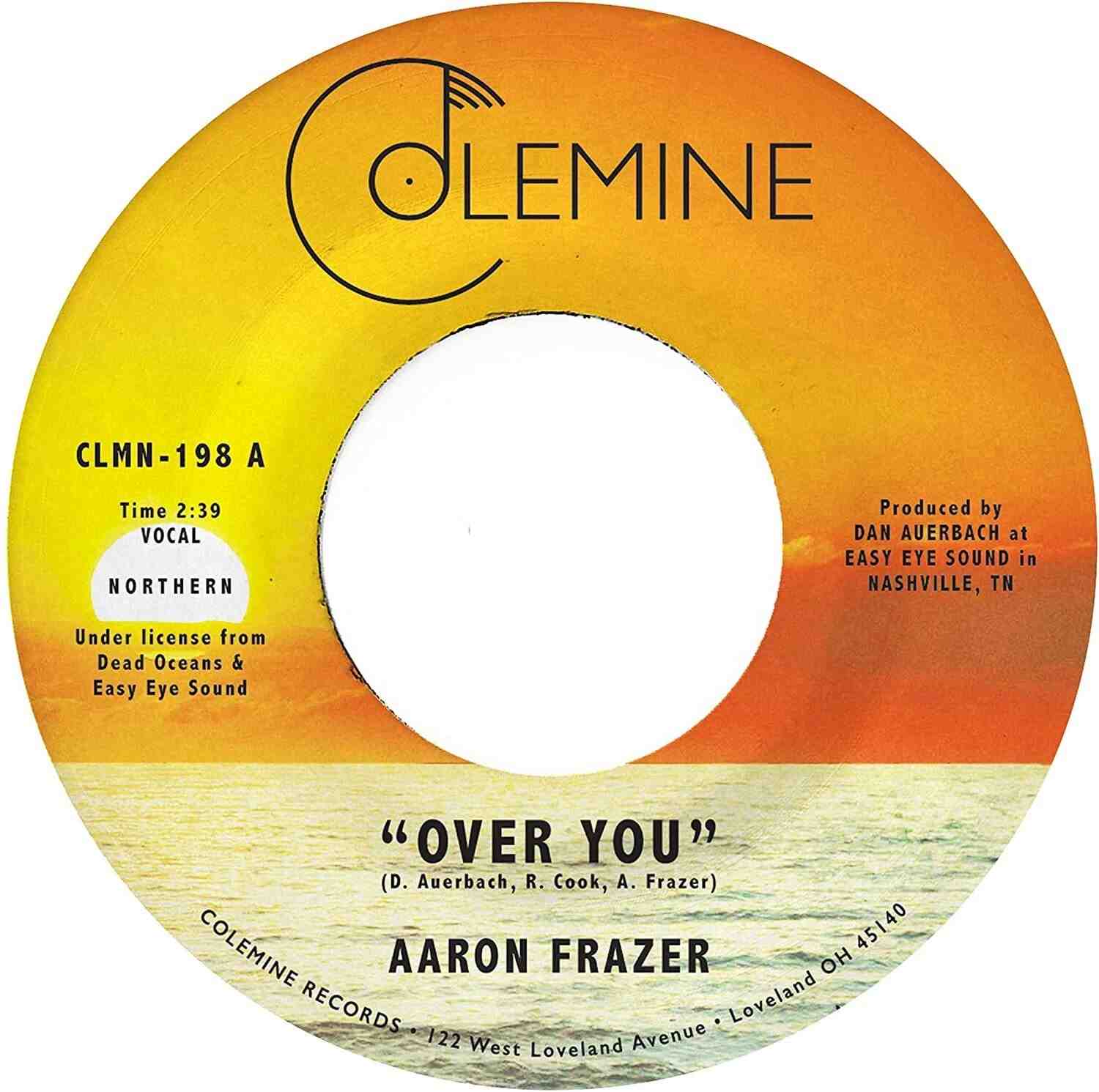 CLMN198.jpg AARON FRAZER - OVER YOU Vinyl Record - Image 1