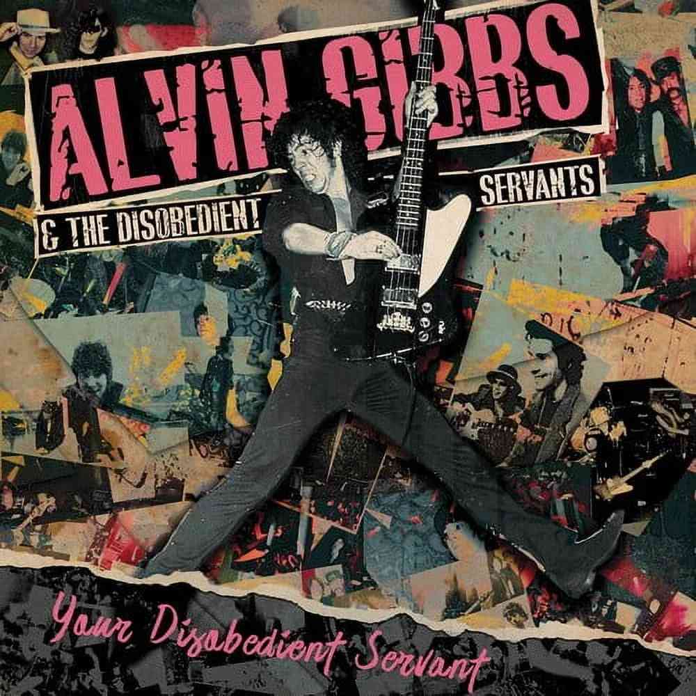 CLOLP1565.jpg ALVIN GIBBS & THE DISOBEDIENT - YOUR DISOBEDIENT SERVANT (PINK Vinyl Record - Image 1